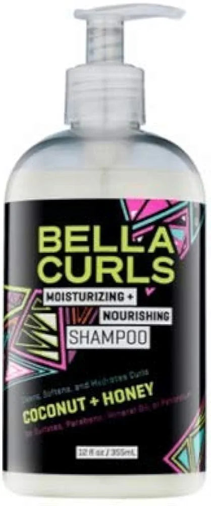 Bella curls Cocunut + Honey Shampoo