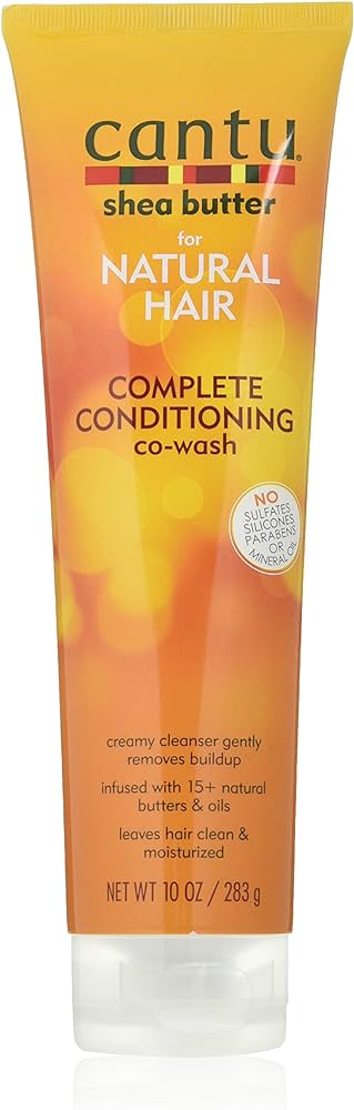 Cantu, Shea Butter for Natural Hair, Complete Conditioning Co-Wash, 10 oz (283
g