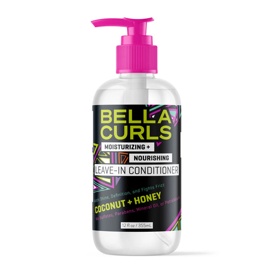 Bella Curls Cocunut + Honey Leave In Conditioner
