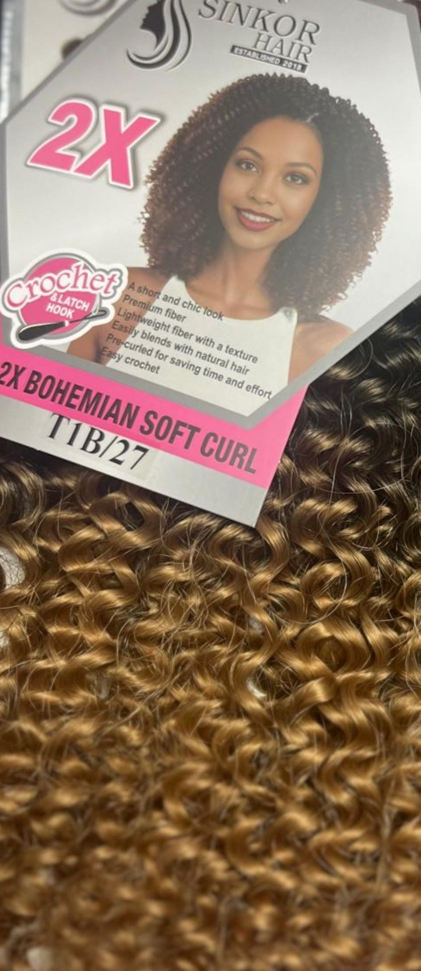 Bohemian soft curl